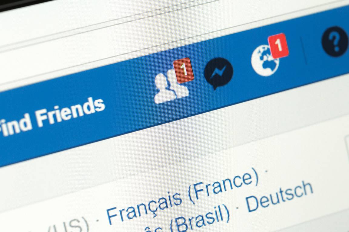 friend request on facebook