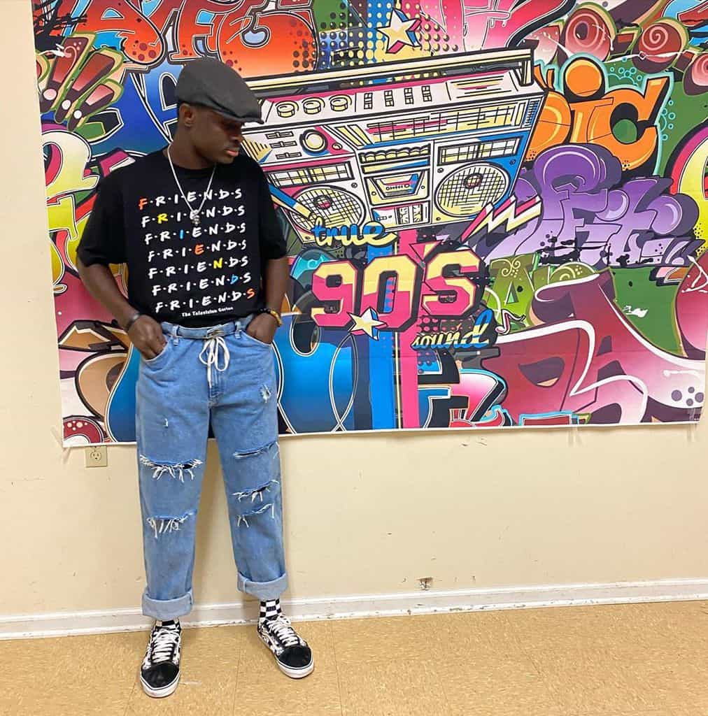 Friends Shirt 90s Fashion