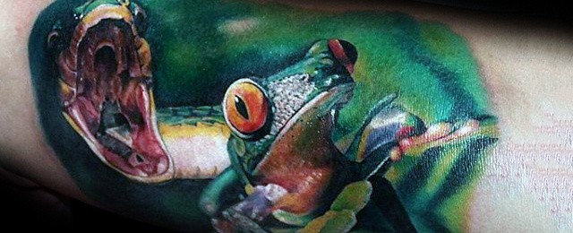 Frog Tattoos For Men