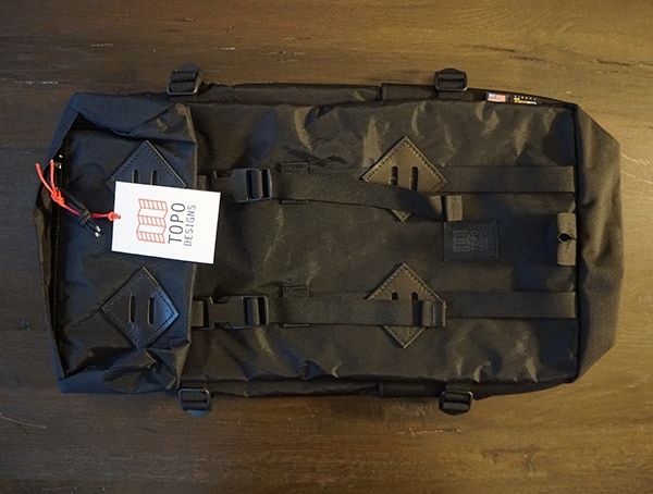 Front 22l Topo Designs Klettersack Backpacks