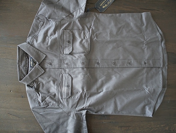 Front Grey United By Blue Holt Mens Work Shirts