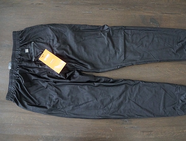 Front Mens Gobi Heat Basecamp Heated Baselayer Pants In Black