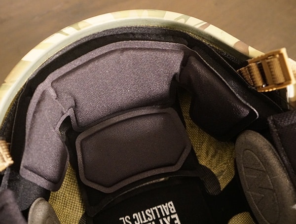 Front Standard Pad Protection Team Wendy Exfil Sl Military Helmet