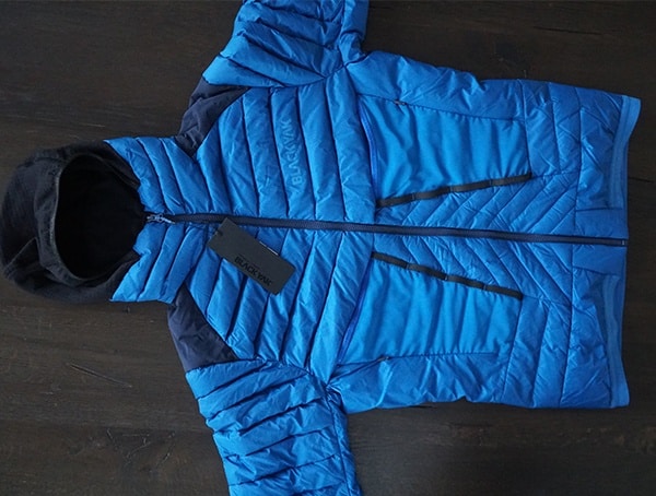 Front View Mens Blackyak Bakosi Jacket