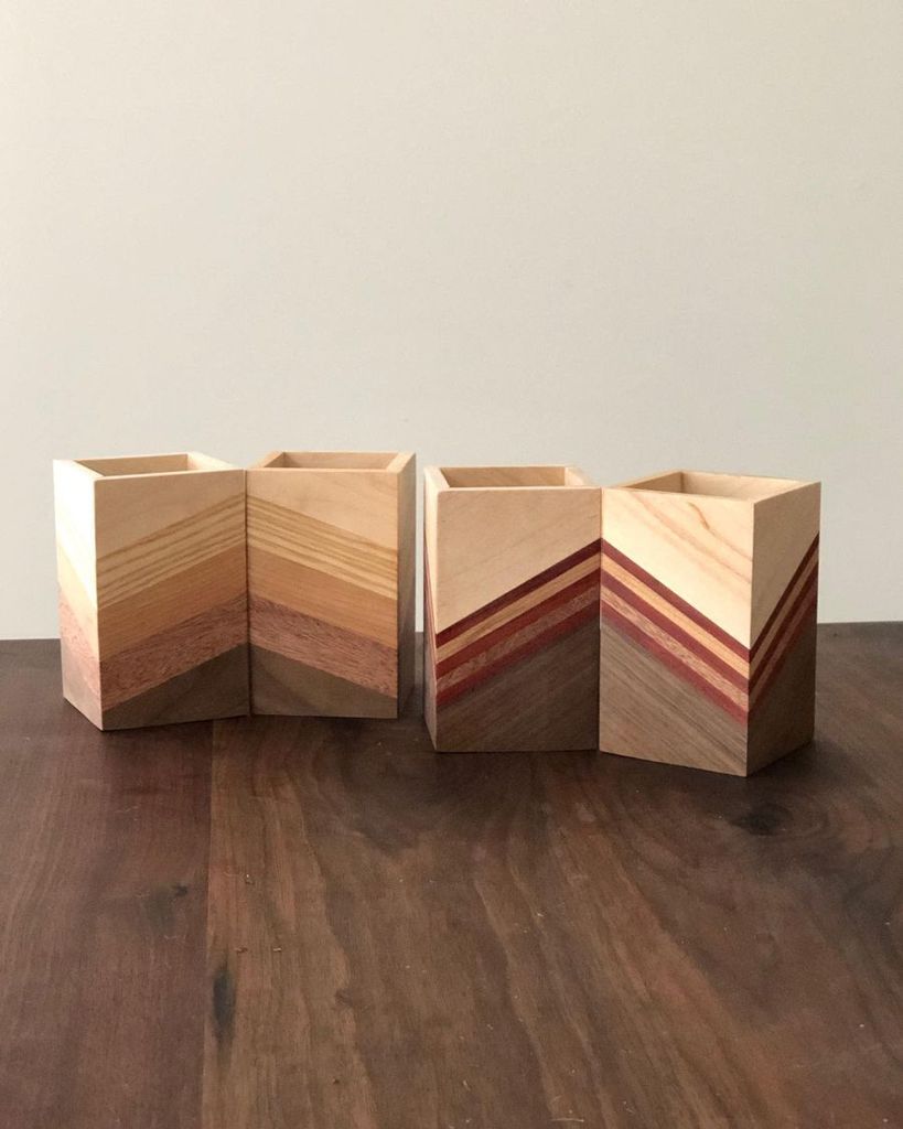 pen holders office decor 