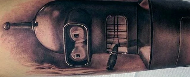 Futurama Tattoo Designs For Men