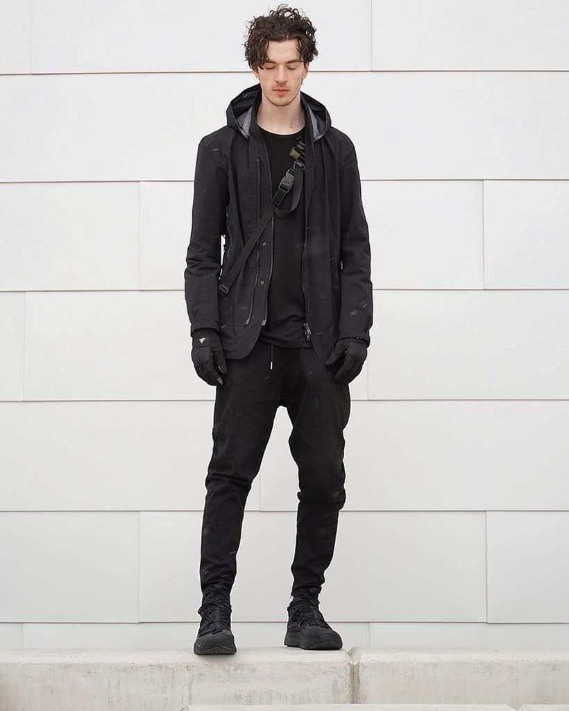 futuristic fashion for men Matrix inspired sporty vibe meets urban look