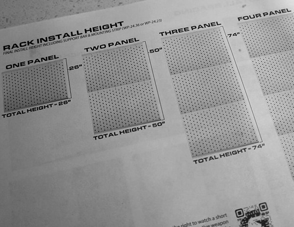 gallow tech gun rack install instructions
