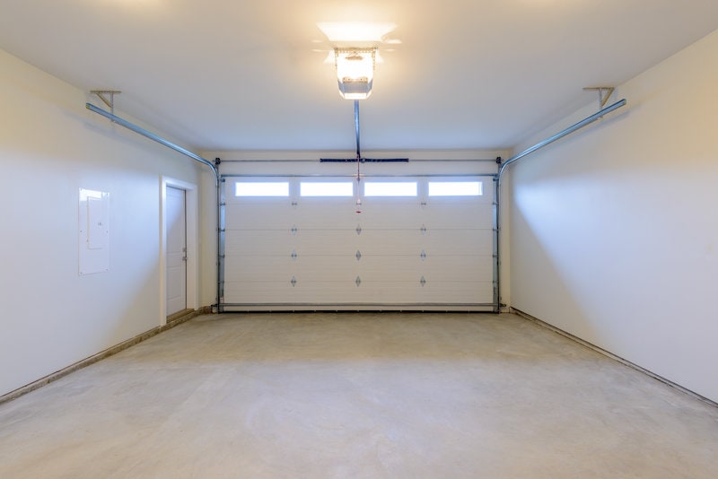 empty garage