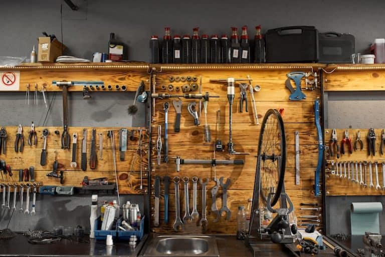 garage storage bike
