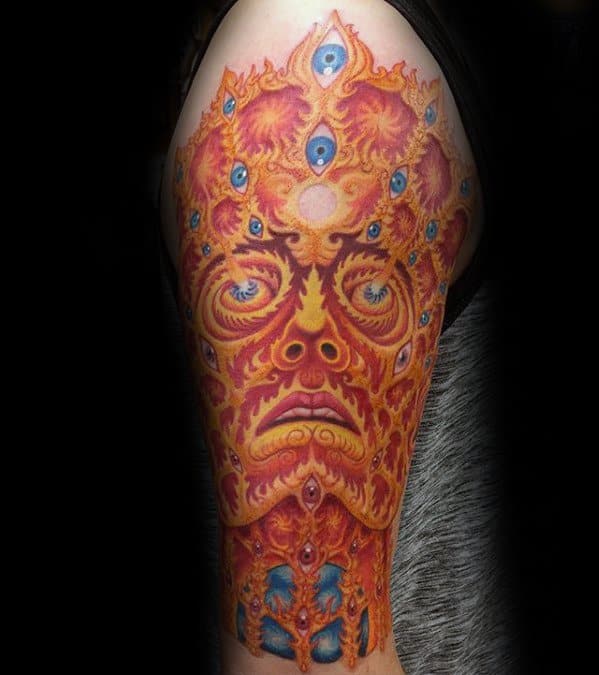 Gentleman With Consciousness Tattoo Half Sleeve