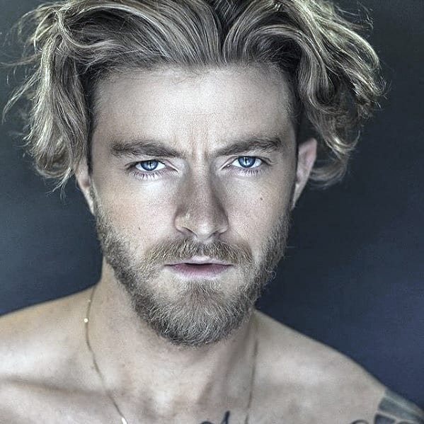 Blonde Gentleman With Short Beard Design Style