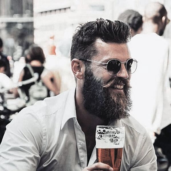 Gentleman With Nice Beard Design Style