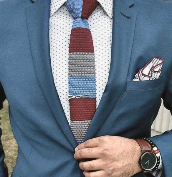 Gentleman With Sharp Trendy Outfits Style