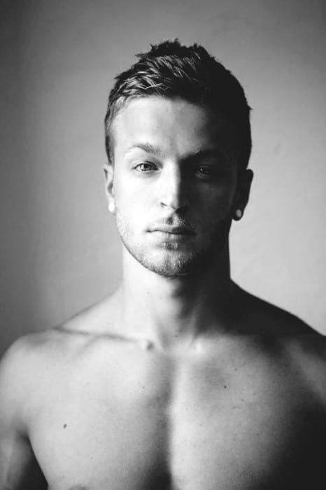 Gentleman With Short Stylish Hairstyle