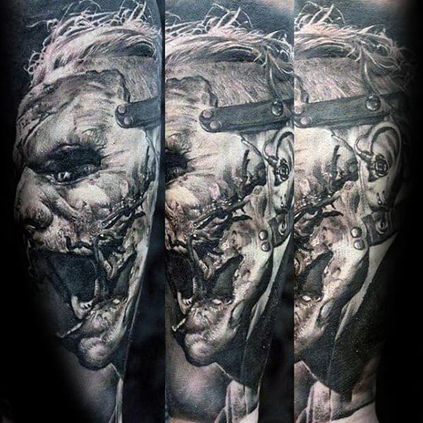 Gentleman With Slipknot Tattoo Sleeve