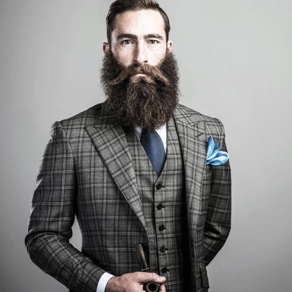 Big Beard with Short Hair