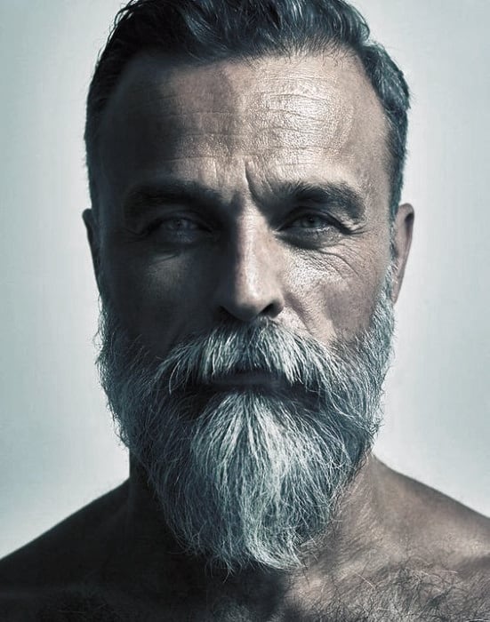 Gentlemen Grey Beard Styles