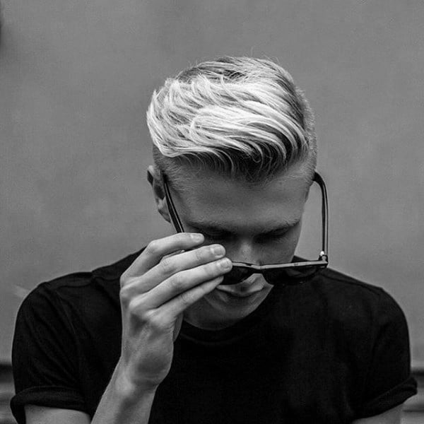 Gentlemens Short Hairstyles For Thin Wavy Hair