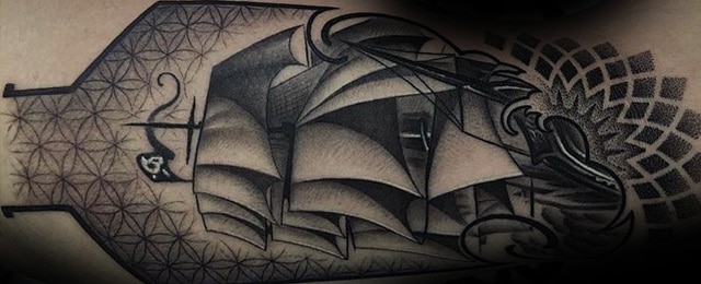 Geometric Arm Tattoo Designs For Men