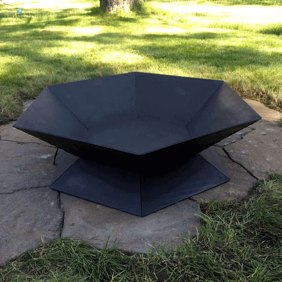 Geometric Unique Metal Fire Pits