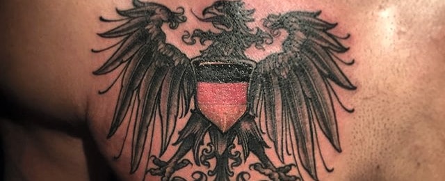 German Eagle Tattoo Designs For Men