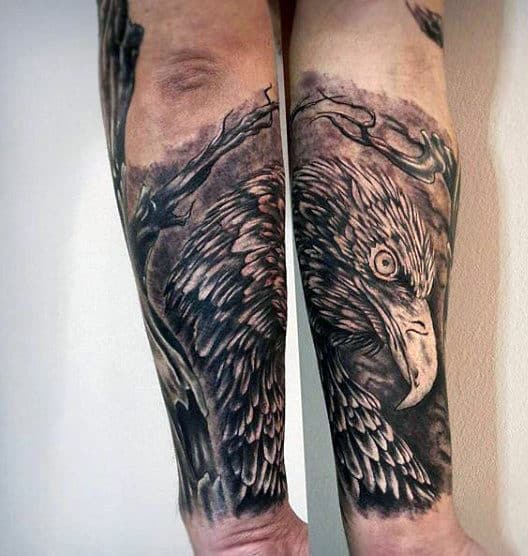 German Eagle Tattoos For Men