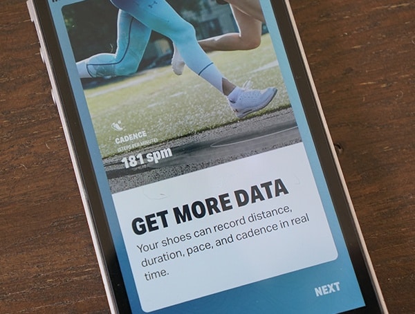 Get More Data Under Armour Hovr Sonic Bluetooth Phone App