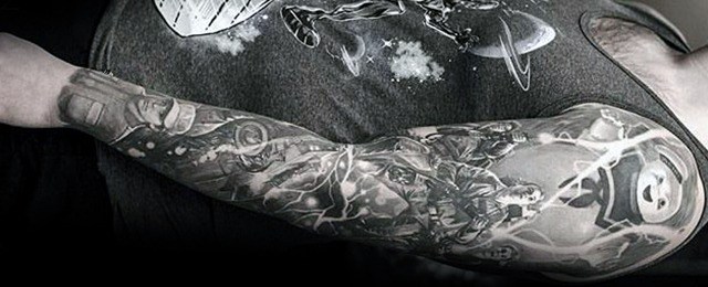 Ghostbusters Tattoo Designs For Men