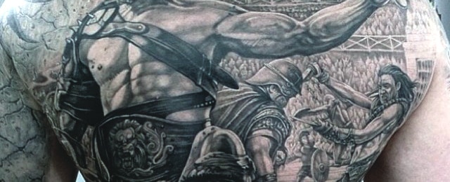 Gladiator Tattoo Ideas For Men