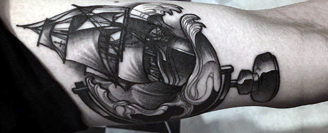 Globe Tattoo Designs For Men