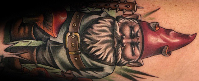 Gnome Tattoo Designs For Men