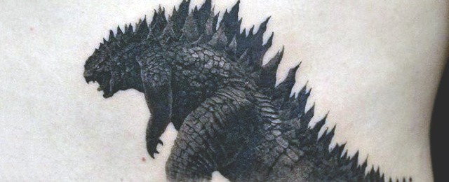 Godzilla Tattoo Designs For Men