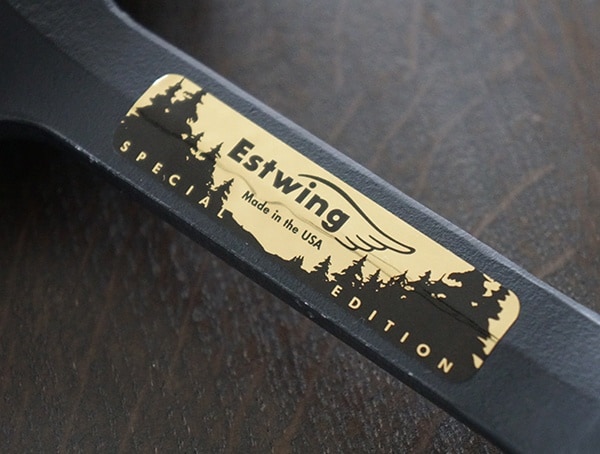 Gold Neck Detail Estwing Fireside Friend Axe Special Edition