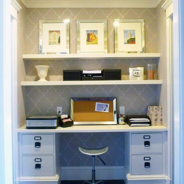 modern closet office 