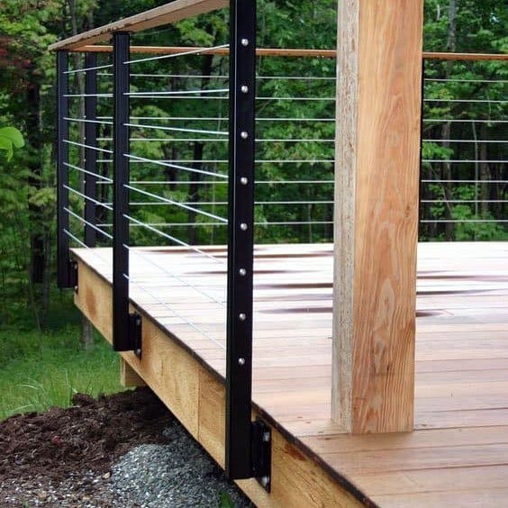 cable deck railings