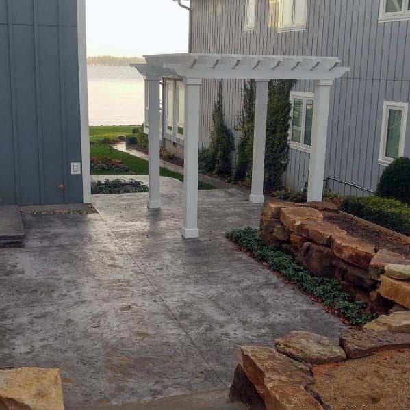 classic concrete stamp