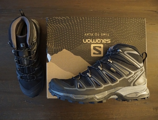 Gore Tex Salomon X Ultra Mid 2 Spikes Mens Shoes For Hiking