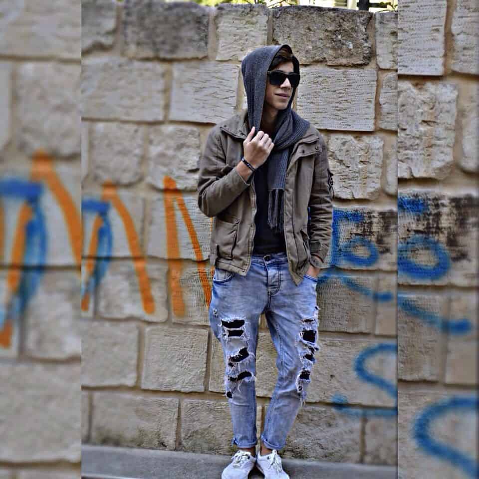 Graffiti Man Grunge Outfit