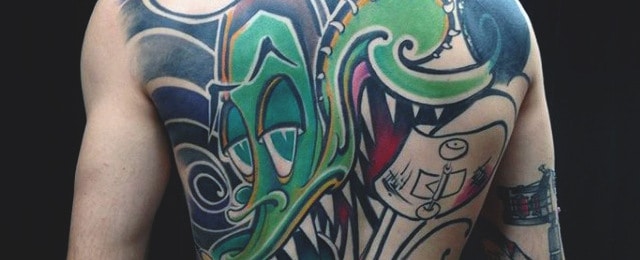 Graffiti Tattoos For Men