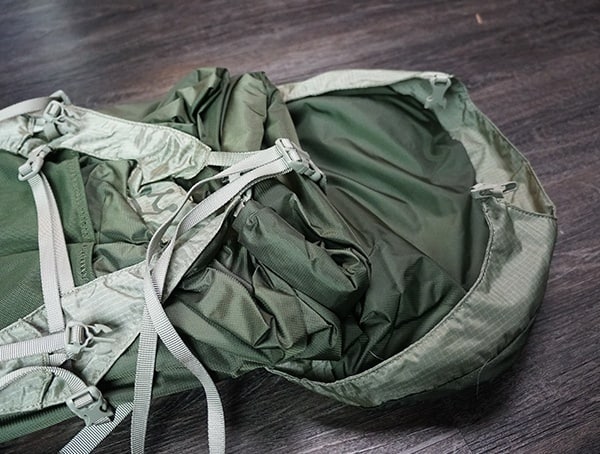 Granite Gear Crown2 60 Pack Main Compartment Closed Compression