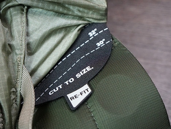 Granite Gear Crown2 60 Pack Re Fit Cut To Size