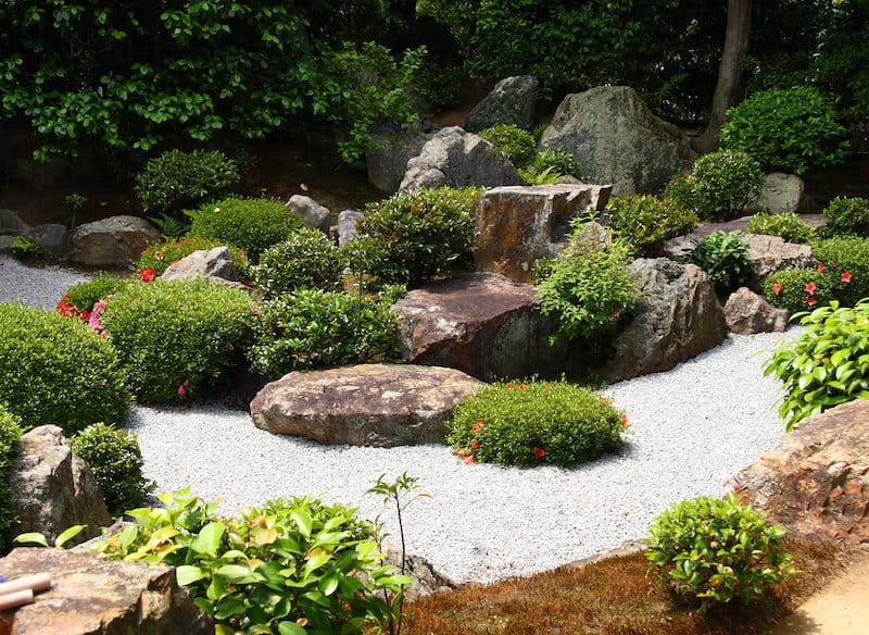 japanese gravel landscaping garden