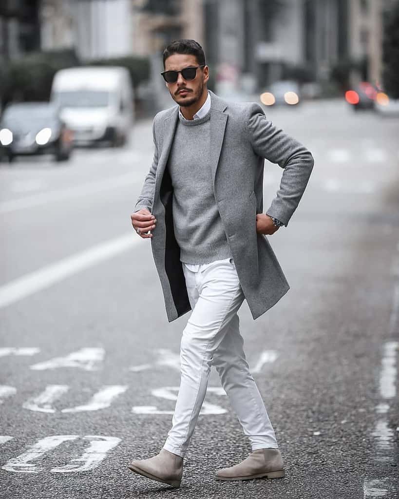 Gray Dapper Outfits