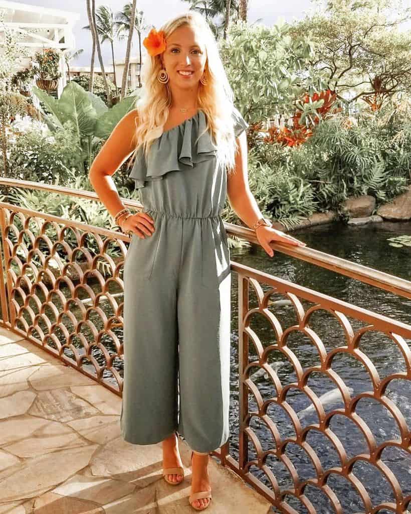 Gray Jumpsuit Outfit