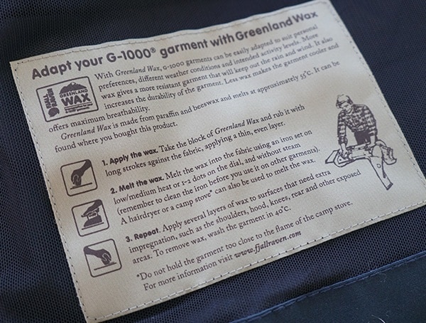 Greenland Wax Tag Fjallraven Skogso Padded Jacket For Men