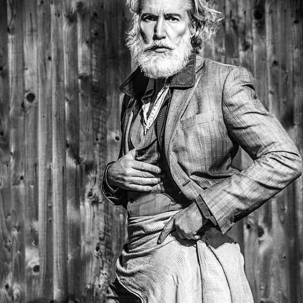 Grey Beard Mens Grey Style Ideas