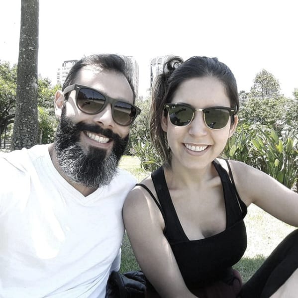 Grey Beard Style Idea On Man