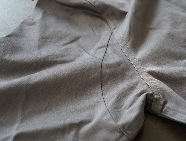 Grey United By Blue Holt Work Shirt For Men Construction Details