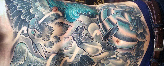 Griffin Tattoo Designs For Men